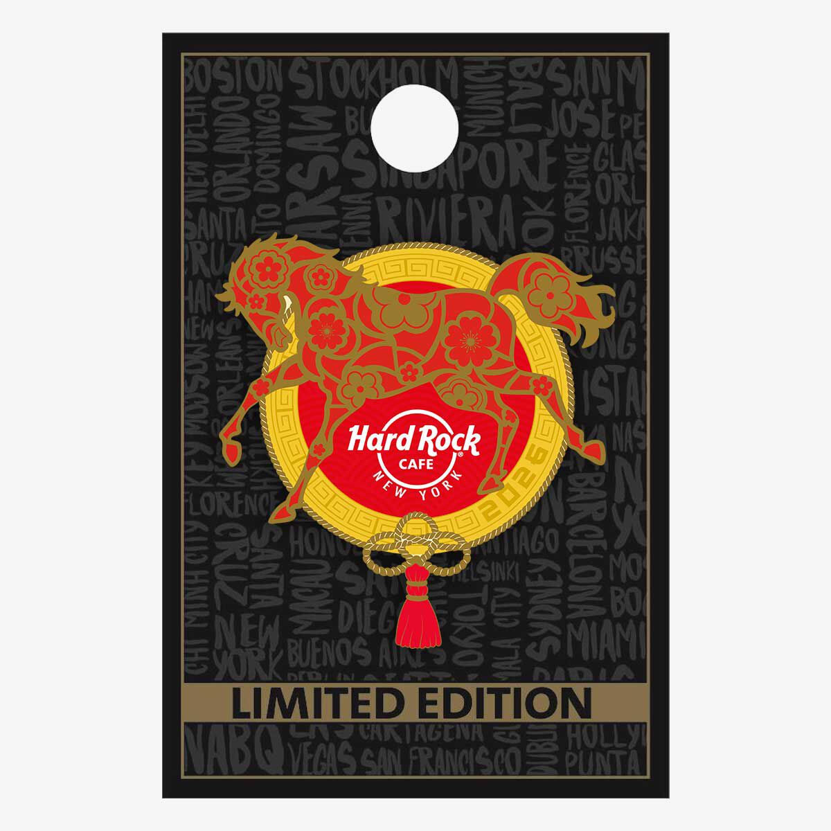 Hard Rock Year of the Horse Limited Edition Pin | Online Rock Shop